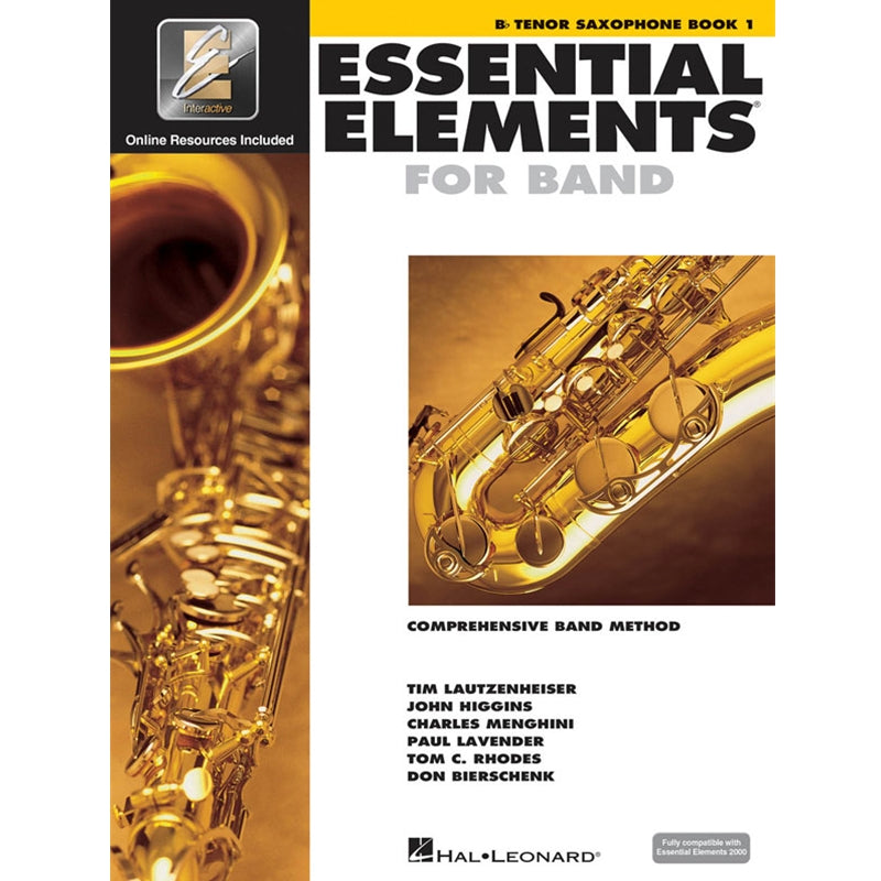Essential Elements for Band Tenor Saxophone Book 1 w/EEI