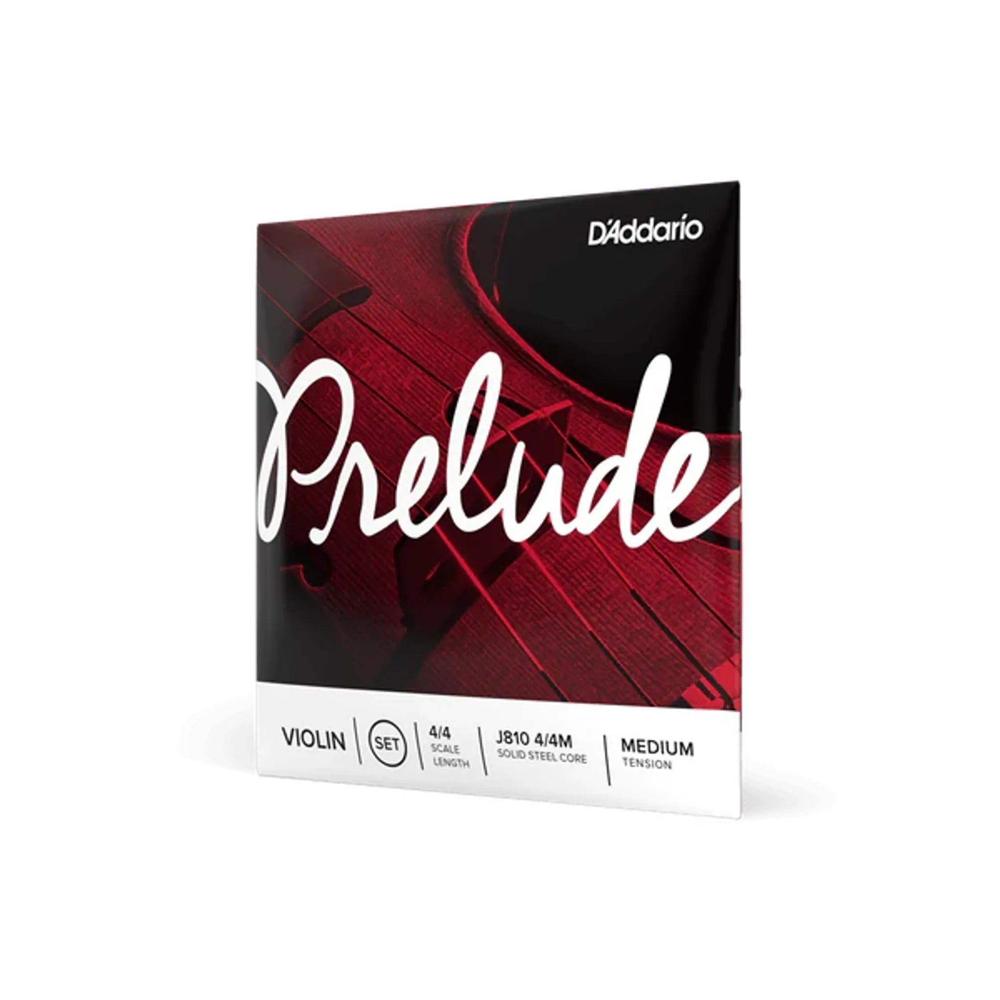 D'Addario Prelude Violin String Set: 4/4 Scale (Medium Tension)