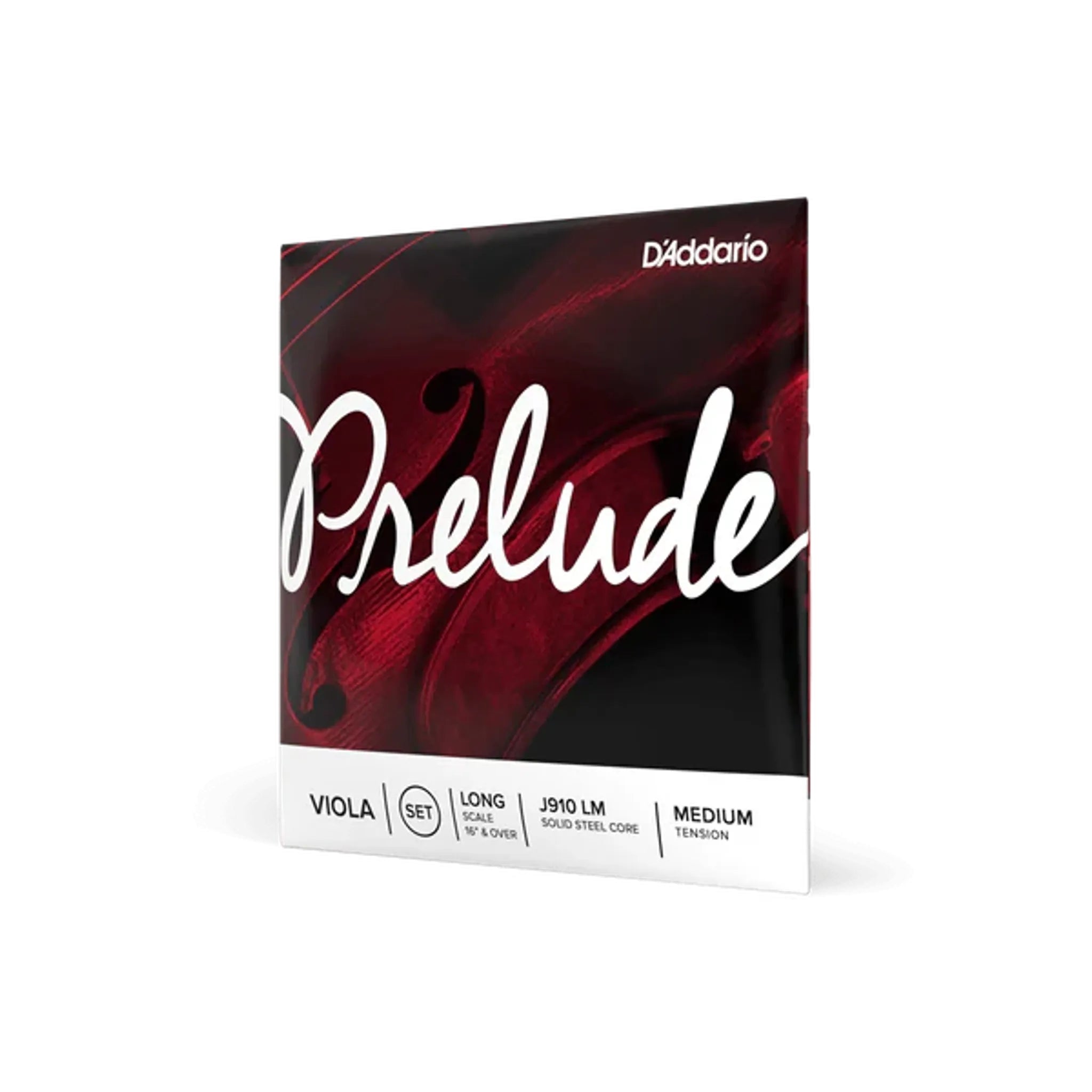 D'Addario Prelude Viola Set Long Scale, Medium Tension