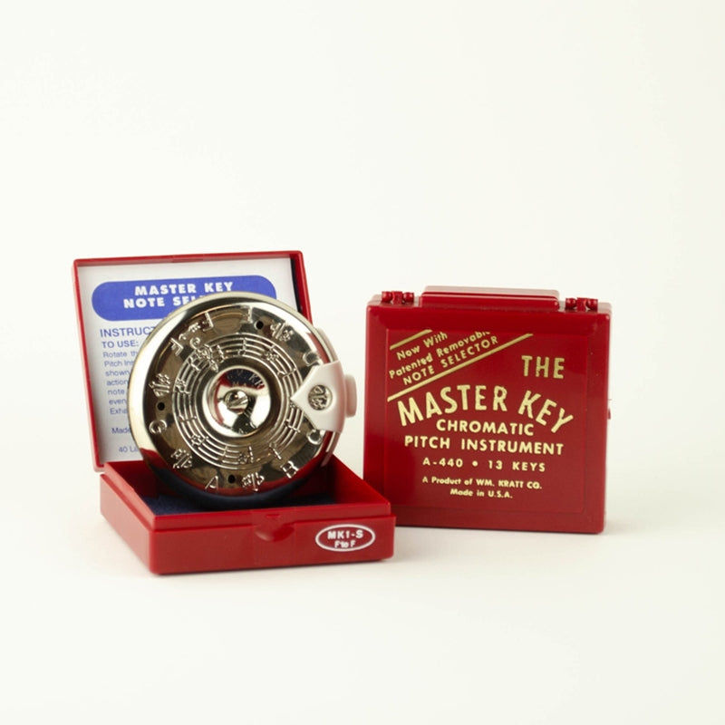 Master Key Chromatic Pitch Pipe F-F with note selector