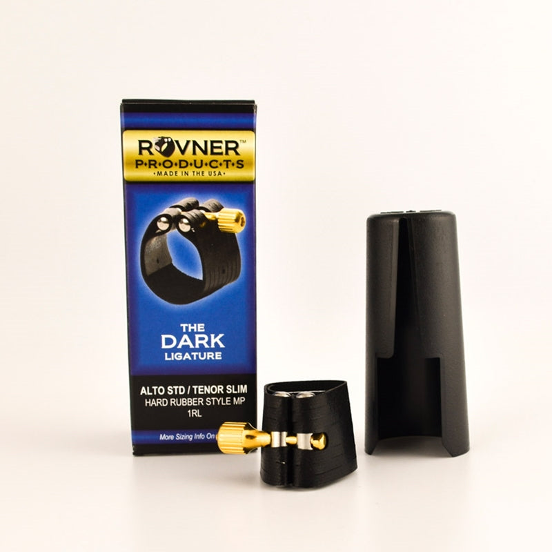 ROVNER S1RL Ligature & Cap, Dark - Alto Sax