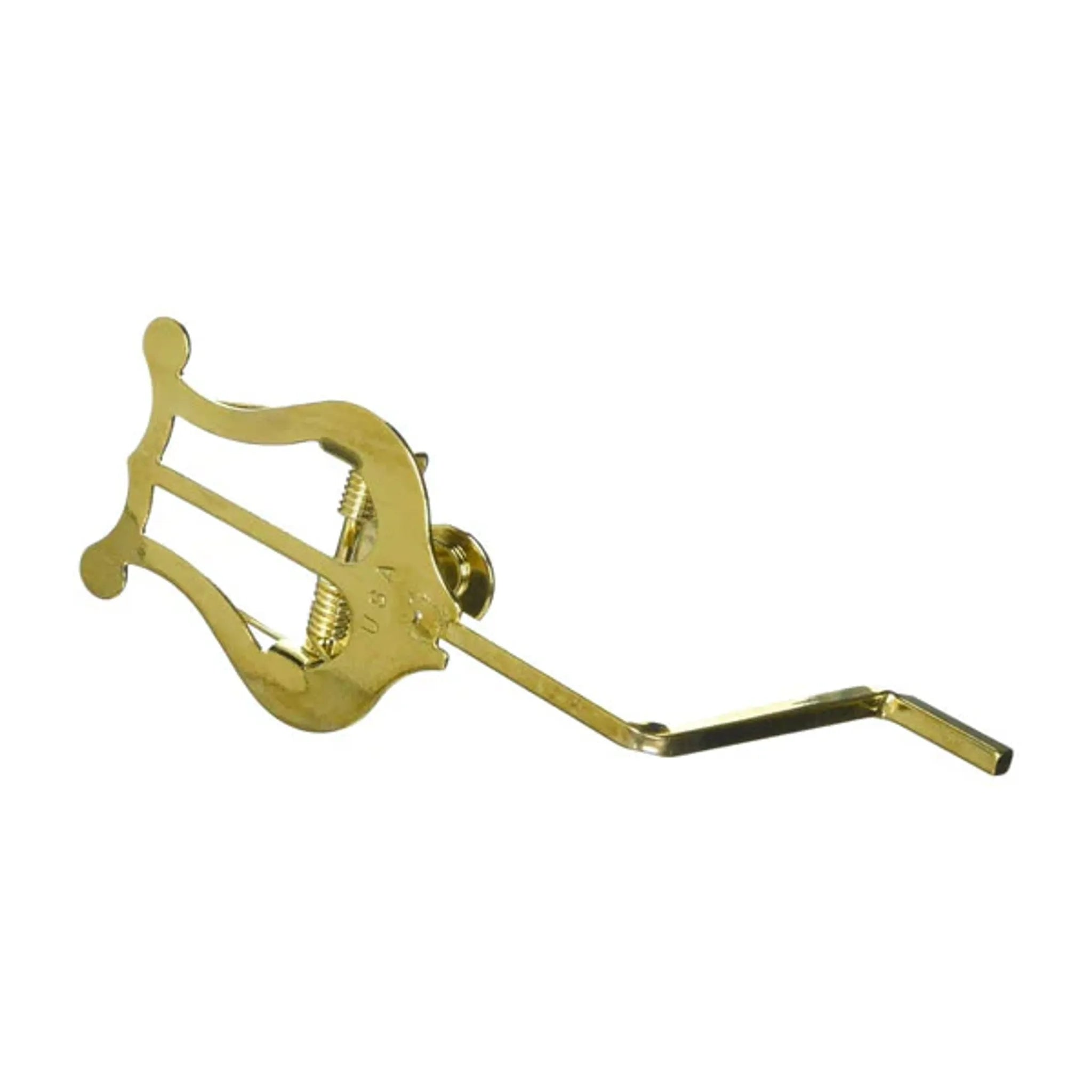 AMP 517G Saxophone Lyre, Gold Lacquer