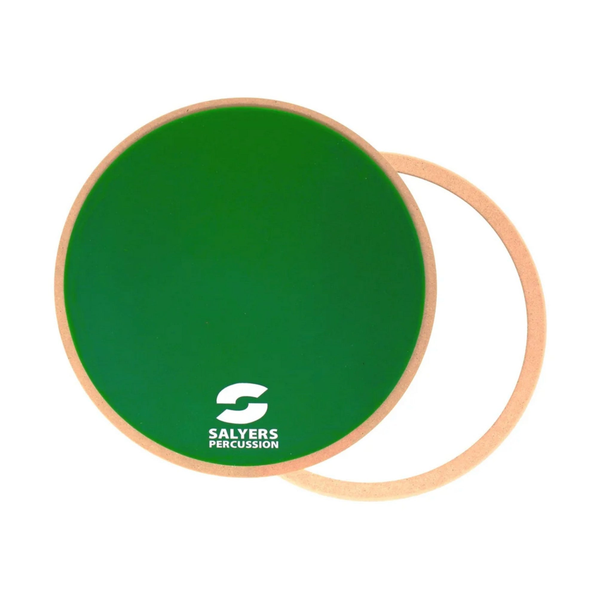 SALYERS PERC Practice Pad - 12" Single Sided Silicone 12" Green