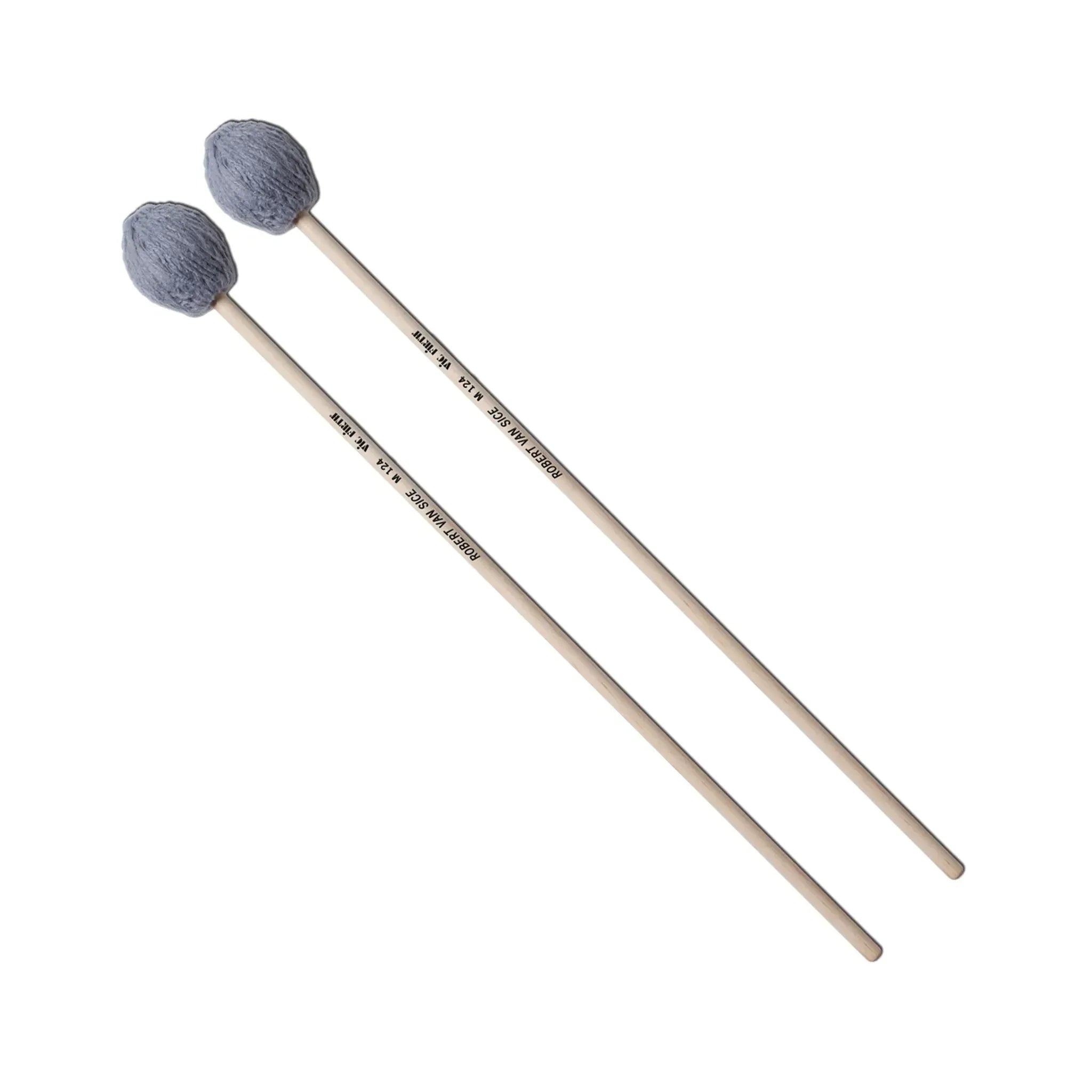 Vic Firth M124 Robert Van Sice Signature Keyboard Mallets: Synthetic Core (Medium)