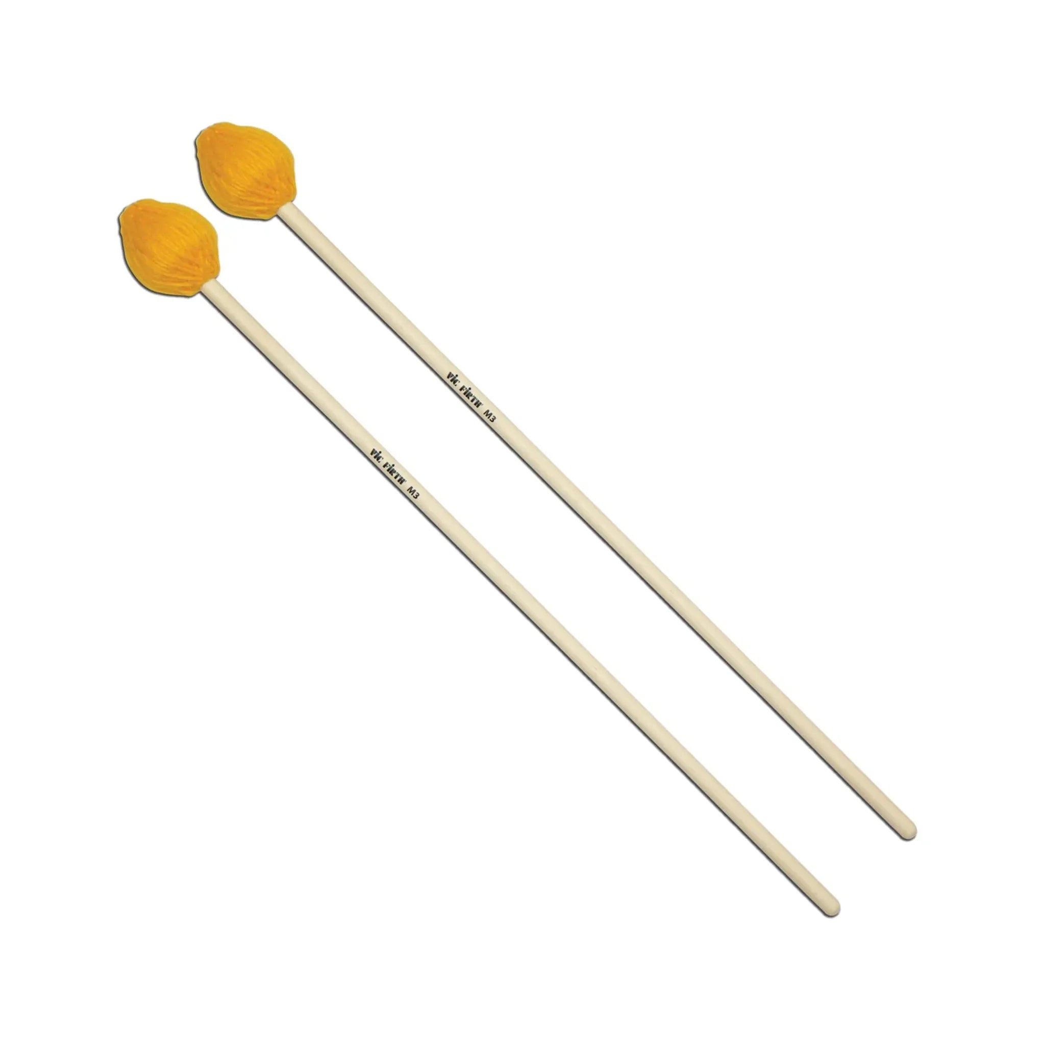 VIC FIRTH American Custom Keyboard Medium Mushroom Mallets Yellow Medium