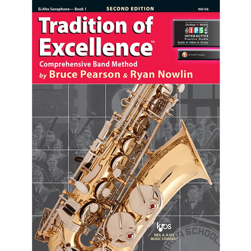 Tradition of Excellence Alto Sax Book 1