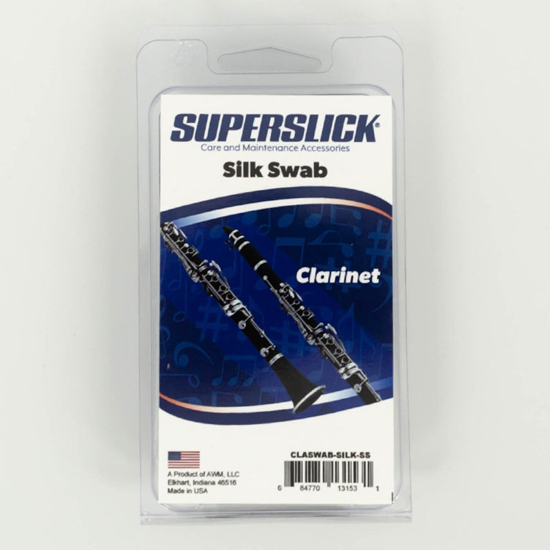 Superslick CLCK-423 Care Kit - Clarinet with Silk Swab